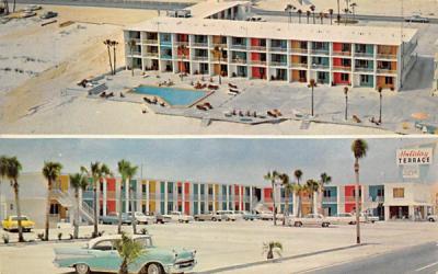 The Holiday Terrace Motel Panama City, Florida Postcard