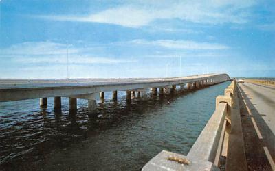New Pensacola Bay Bridge Pensacola Beach, Florida Postcard