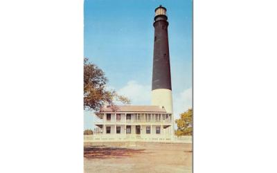 Lighthouse near Fort Barranas, U. S. Naval Air Station Pensacola, Florida Postcard