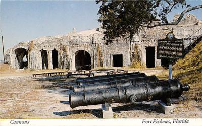 Cannons Pensacola Beach, Florida Postcard