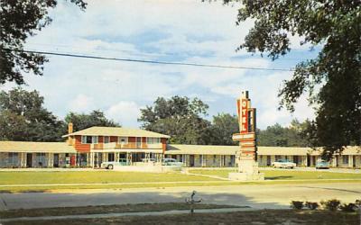 Marble Manor Motel Pensacola, Florida Postcard