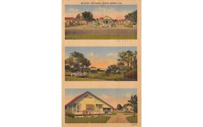 Bayside Cottages Punta Gorda, Florida Postcard