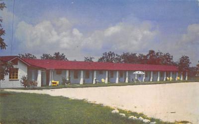 Osceola Ranchcourt Pensacola, Florida Postcard