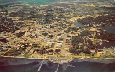 Aerial View of Downtown Panama City, FL, USA Florida Postcard