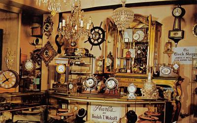The Clock Shoppe Palm Beach, Florida Postcard
