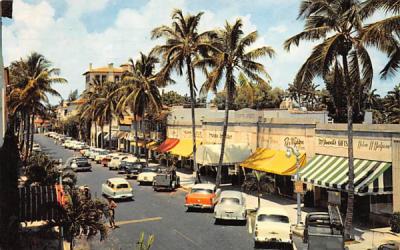 Worth Avenue Palm Beach, Florida Postcard