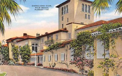 Everglades Club Palm Beach, Florida Postcard