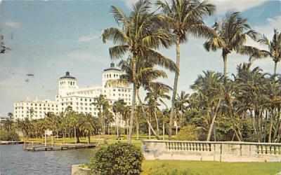 The Exclusive Palm Beach Biltmore Hotel Florida Postcard