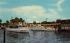 Sightseeing Boat at Colorful Yacht Basin, St. Andrews Panama City, Florida Postcard
