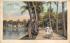 The Flagler Trail Palm Beach, Florida Postcard