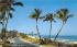 View of Beach as Seen from Ocean Blvd. Palm Beach, Florida Postcard