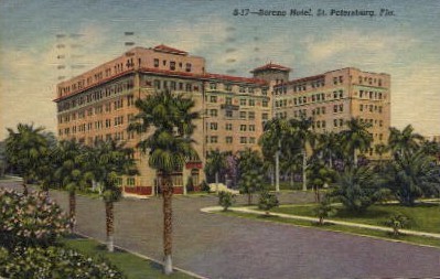 Soreno Hotel - St Petersburg, Florida FL Postcard