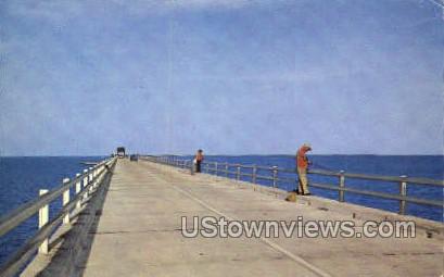 Overseas Highway - Key West, Florida FL Postcard