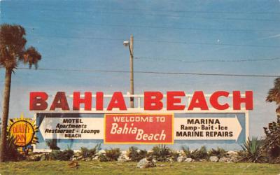 Quality Inn-Bahia Beach Ruskin, Florida Postcard