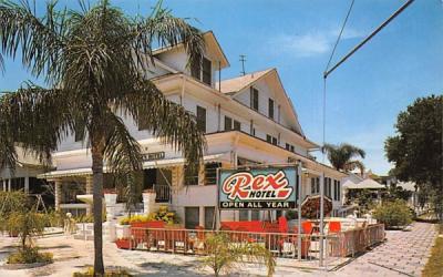 Rex Hotel St Petersburg, Florida Postcard