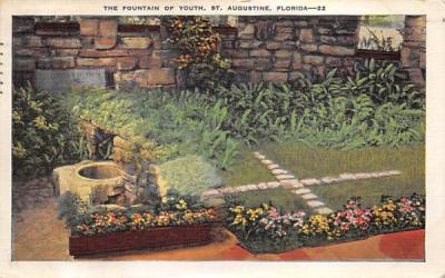 The Fountain of Youth St Augustine, Florida Postcard
