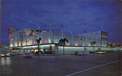 Webb City as seen in all its night-time splendor St Petersburg, Florida Postcard