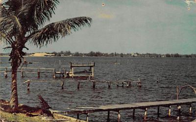 Wide and wonderful, The St. Lucie River St Lucie River, Florida Postcard