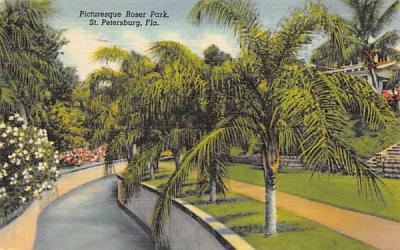 Picturesque Roser Park St Petersburg, Florida Postcard