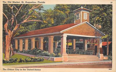 The Oldest City in the United States St Augustine, Florida Postcard