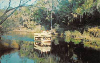 Suwannee Belle Show Boat Suwannee River, Florida Postcard
