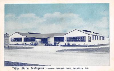 The Barn Antiques Sarasota, Florida Postcard