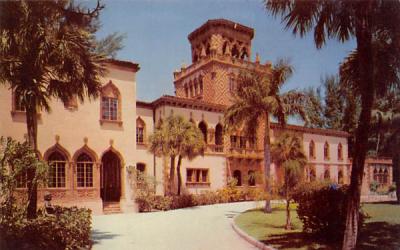 Home of John & Mable Ringling Sarasota, Florida Postcard