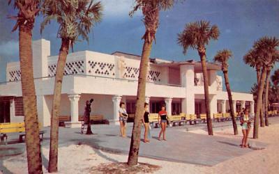 Lido Casino on Lido Beach Sarasota, Florida Postcard