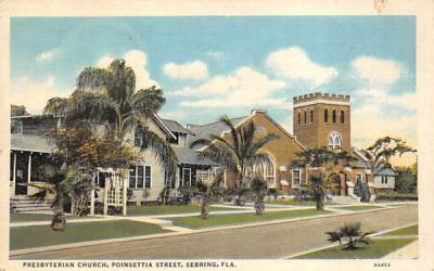Presbyterian Church Sebring, Florida Postcard