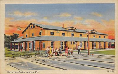 Recreation Centre Sebring, Florida Postcard