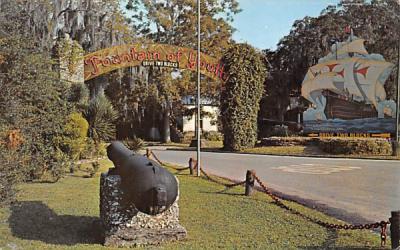 San Marco Avenue Entrance to the Fountain of Youth St Augustine, Florida Postcard