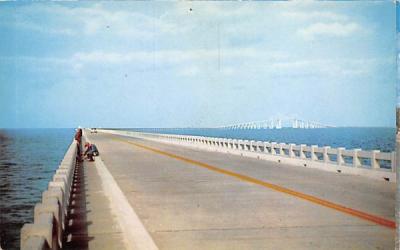 Florida's Fabulous Sunshine Skyway Bridge Postcard