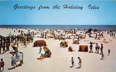 Grettings from the Holiday Isles St Petersburg, Florida Postcard
