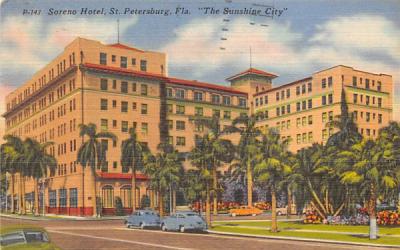 Soreno Hotel St Petersburg, Florida Postcard