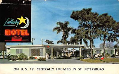 Lullaby Motel St Petersburg, Florida Postcard
