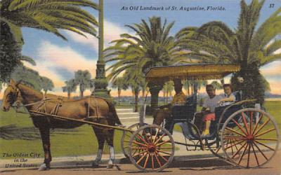 An Old Landmark of St. Augustine, FL, USA St Augustine, Florida Postcard