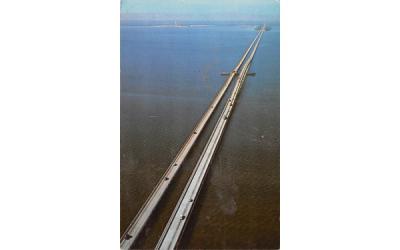 Gandy Bridge looking toward St. Petersburg, FL, USA St Petersburg, Florida Postcard