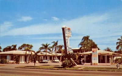 Silver Star Motel St Petersburg, Florida Postcard