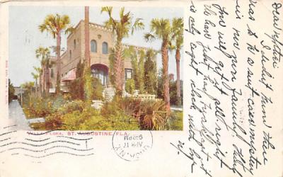 Villa Flora St Augustine, Florida Postcard