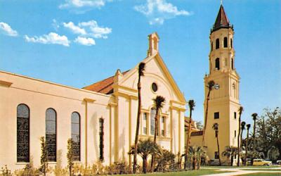 The Roman Catholic Cathedral St Augustine, Florida Postcard