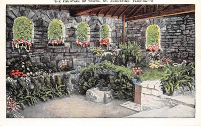 The Fountain of Youth St Augustine, Florida Postcard