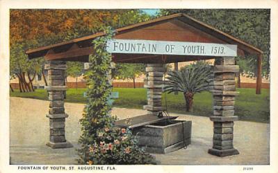 Fountain of Youth St Augustine, Florida Postcard