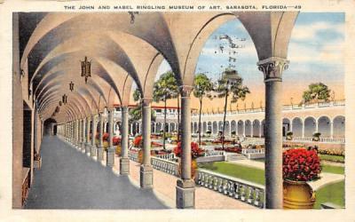 The John and Mabel Ringling Museum of Art Sarasota, Florida Postcard