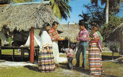 Florida (Seminile) Indians Postcard