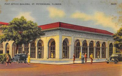 Post Office Building St Petersburg, Florida Postcard