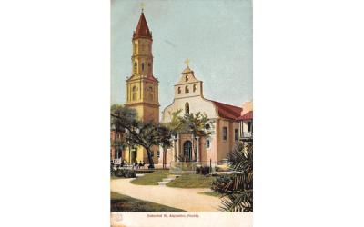 Cathedral St. Augustine St Augustine, Florida Postcard