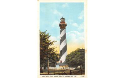 Anastasia Light House, St. Augustine St Augustine, Florida Postcard