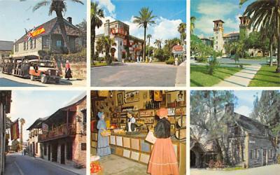 Nation's Oldest City St Augustine, Florida Postcard