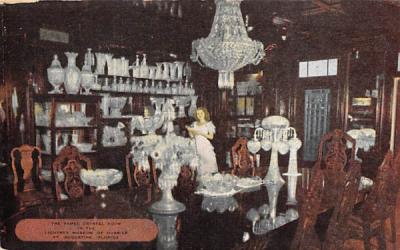 Famed Crystal Room, Lightner Museum of Hobbies St Augustine, Florida Postcard