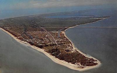 Aerial View of Tropical Sanibel Island, FL, USA Florida Postcard